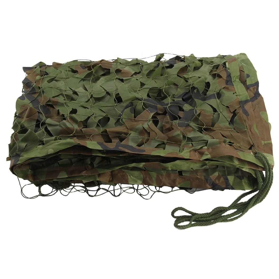 Woodland Camouflage Net Privacy Protection Camouflage Mesh for Outdoor Camping Forest Landscape