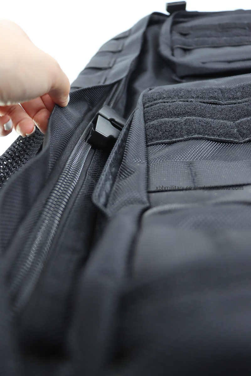 Black Multi-Function Waterproof Backpack