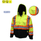 Security Clothing ANSI Class 3 High Visibility Bomber Safety Jacket Working Uniform