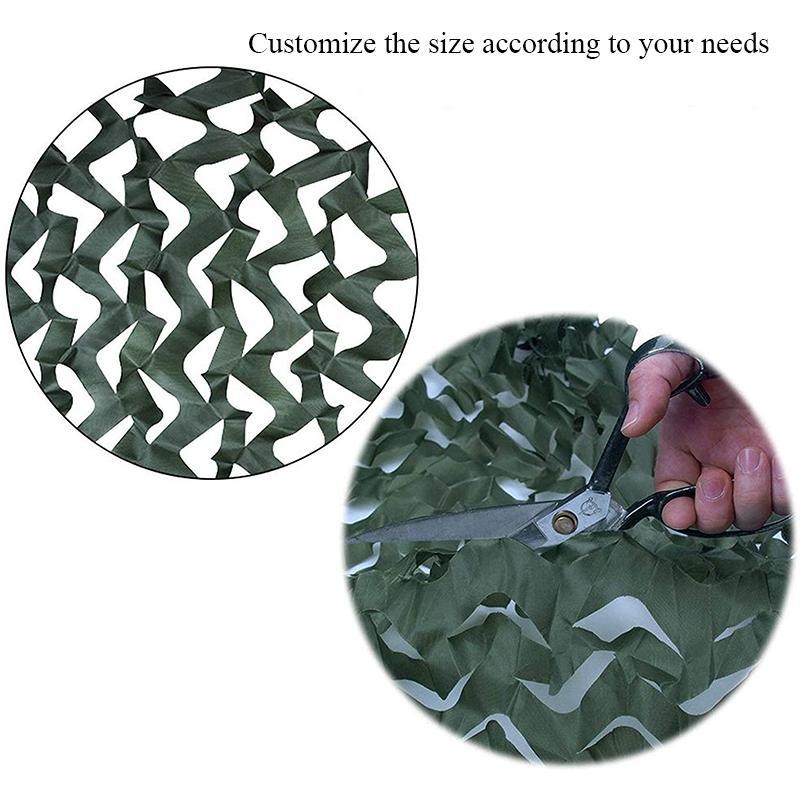 Military Style Camouflage Net Camouflage Mesh Nets Cover Woodland Outdoor Camouflage Netting