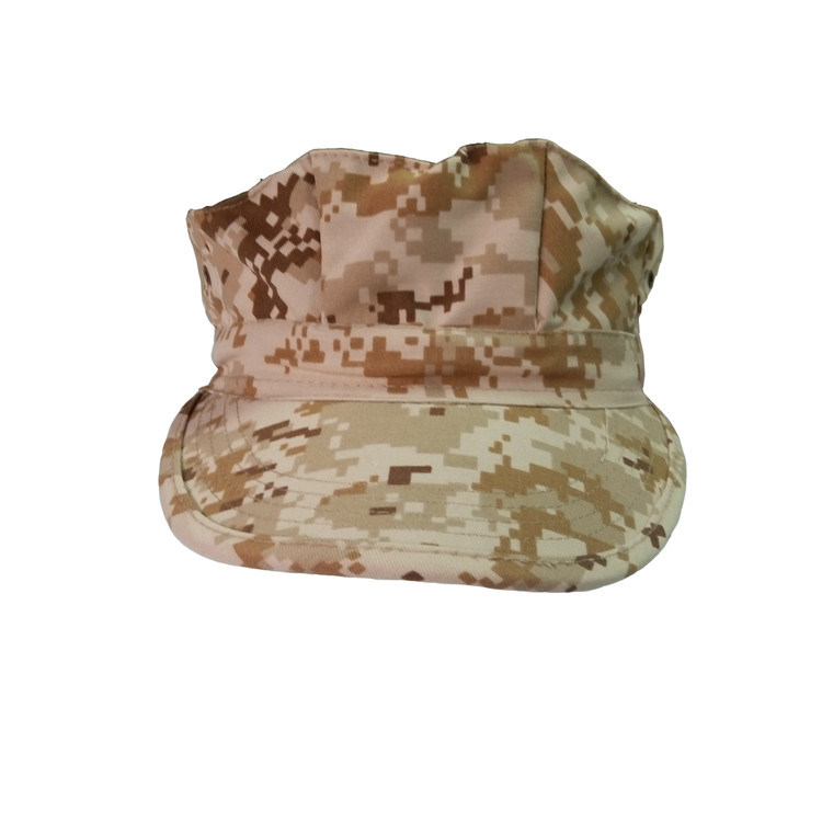 Military Style Camouflage Octagonal Cap/Hat