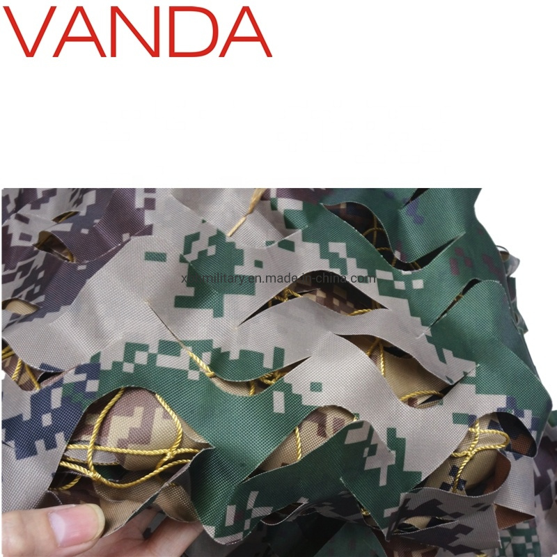 Digital Woodland Military Style Reinforced Camo Netting